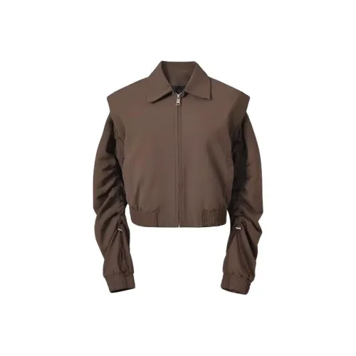 Manekniv Темно-коричневые Женские Куртки