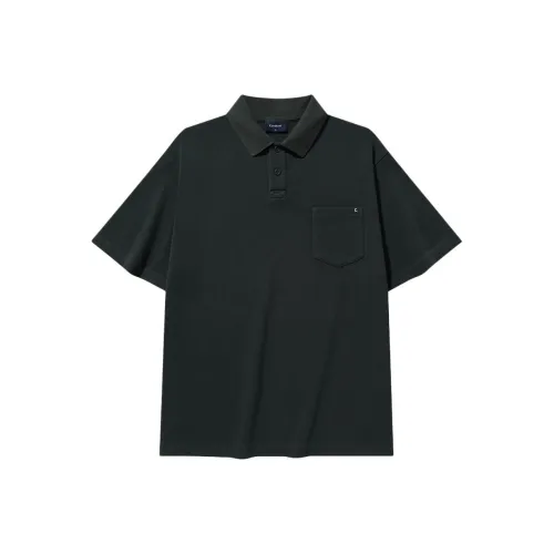 COVERNAT Polo Унисекс Угольный Серый