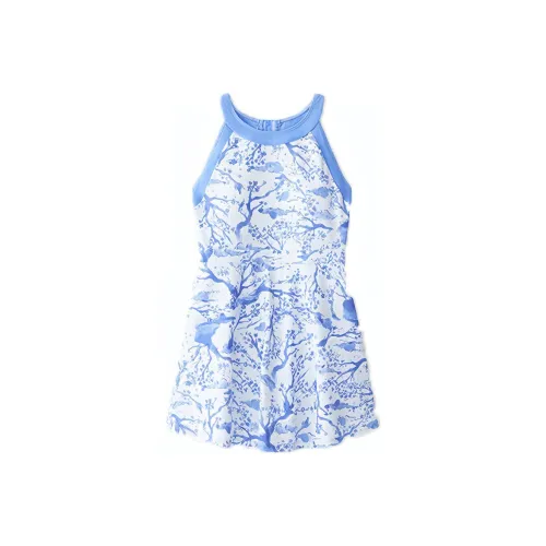 ANTA Платья и Юбки для плавания Женские Прозрачный Морской синий