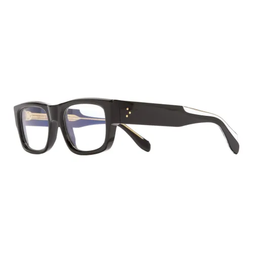 Cutler and Gross Ацетат Квадратные Оправы для Очков Мужские Черные