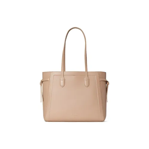 Kate Spade Knott Коровья кожа Тоут Сумка Сумка для покупок Сумка на плечо Сумка Большая Женская Хаки