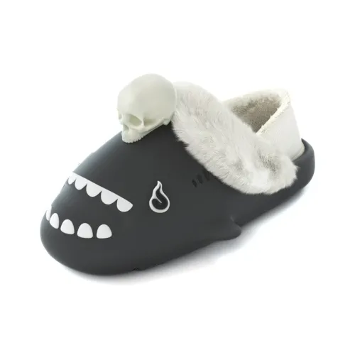 HelloSlippers Shark Winter Sharkicks Winter Череп Домашние тапочки с каблуком унисекс