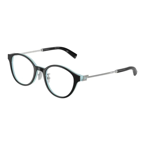 TIFFANY CO. Металл Круглые Оправы для очков Женские Черные