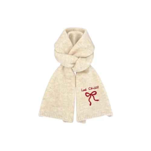 PISHUSHU Акриловые вязаные шарфы для женщин