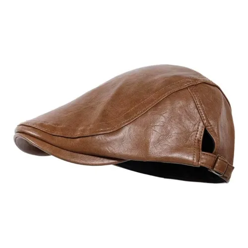 PISHUSHU Искусственная кожа Береты Унисекс