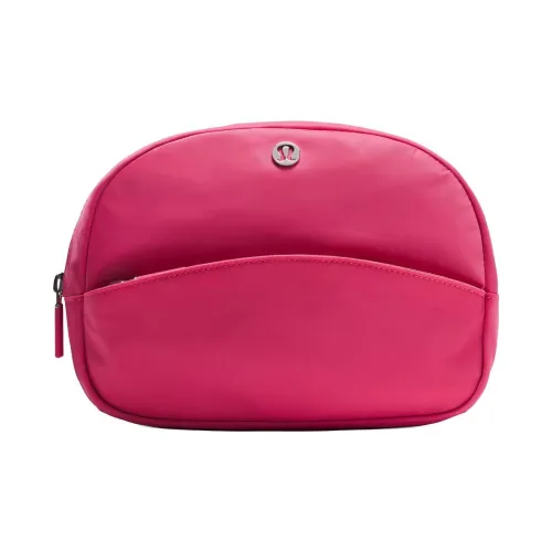 lululemon Нейлон Клатч Женский Розовый Красный