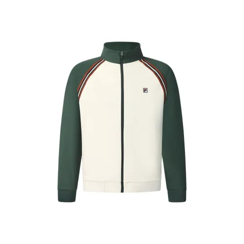 FILA Теннис Зеленый океан Мужские Куртки