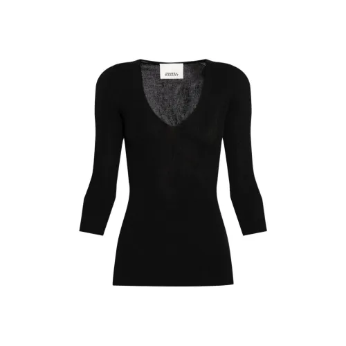 ISABEL MARANT Черные Женские T-рубашки