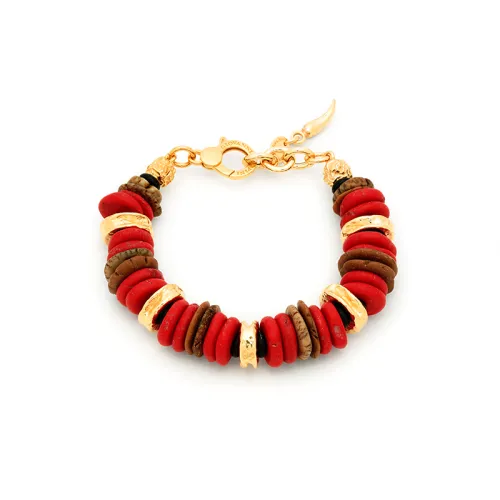 GIOVANNI RASPINI 925 стерлинговое серебро женские браслеты золото красный