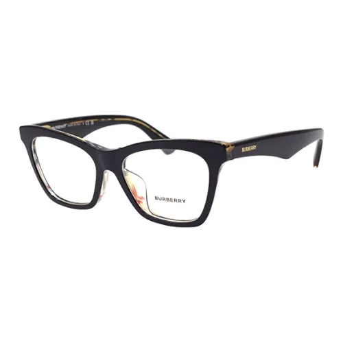 Burberry Пластиковая оправа Кошачий глаз Оправы для очков Женские Черный