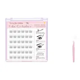 6-рядные накладные ресницы [8 мм] + новинка: кусачки для накладных ресниц