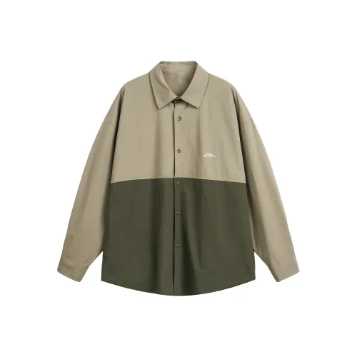 HYLHYL Зеленый Унисекс Рубашки