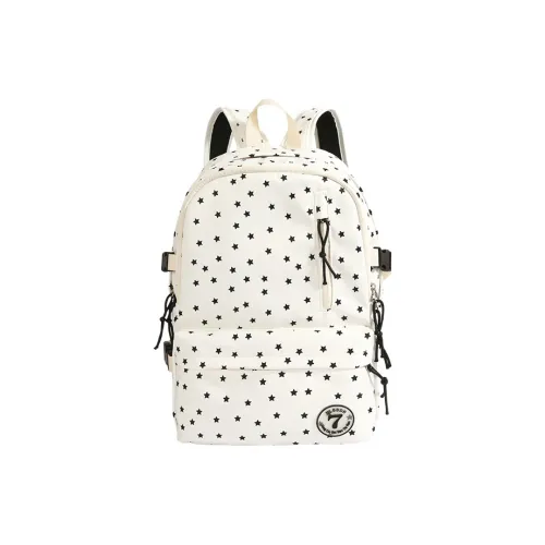 MARKANGARO Нейлоновый рюкзак стандартного размера белый черный розовый экрю