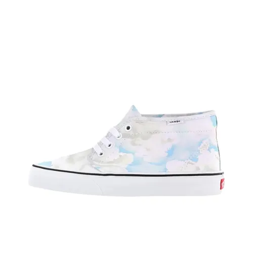 KENZO x Vans Скейтборд Кроссовки Мужские Белый Синий