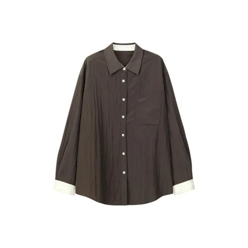 NINE WEST Кофе Женские Рубашки