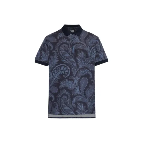 ETRO Синий Мужская Поло