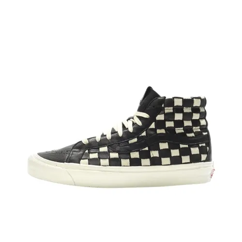 Vans SK8 HI Скейтборд Кроссовки Высокие Черные Мужские