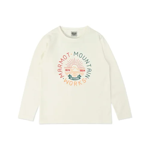 Marmot Детские быстросохнущие футболки с принтом "50th Anniversary" и штампом T для детей