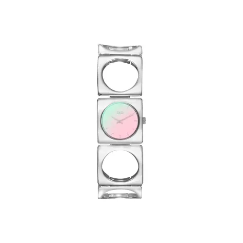 STORM Наручные часы Кварцевый механизм Ремешок из нержавеющей стали Розовый циферблат Женские часы