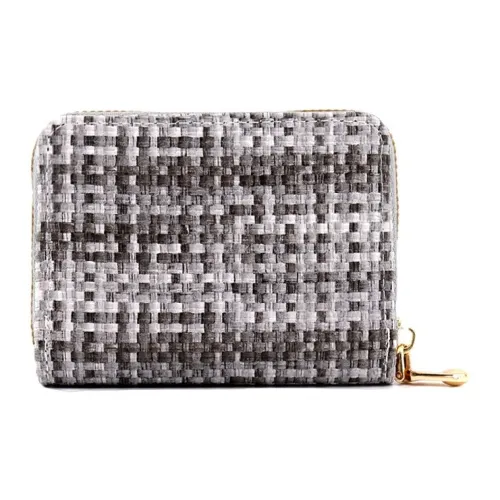 QIAJIAN Кожа Картхолдер Женский Многоцветный