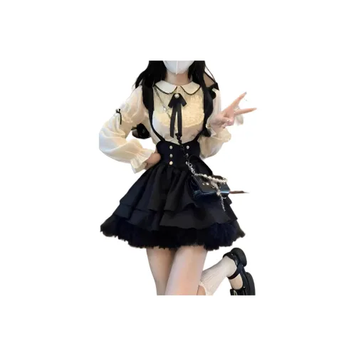 Mu Xiao Xin Женские Комплекты с Юбкой