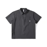 Речной камень серого цвета