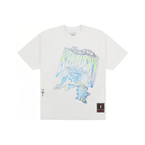 TRAVIS SCOTT Белая Унисекс Футболка