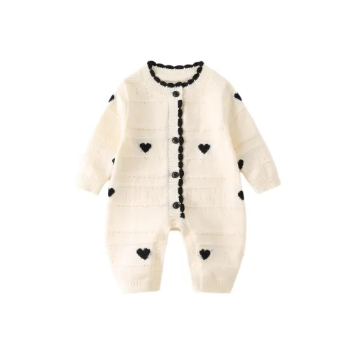 XiaoJinBu Экрю Детские комбинезоны / ползунки