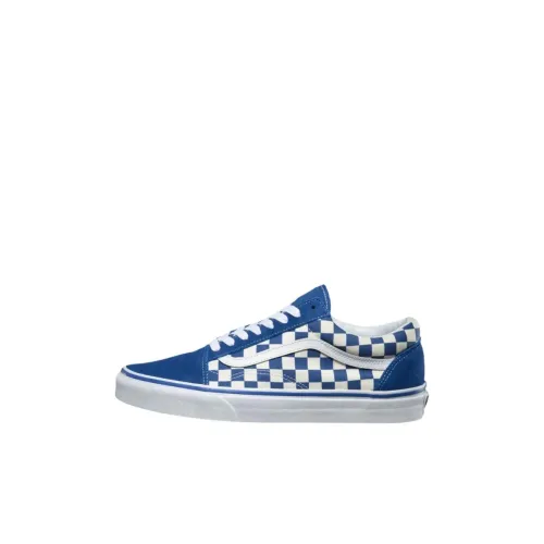 Vans Old Skool Детские Скейтбординги Синие Белые Детские