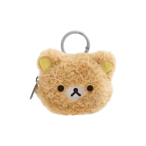 SAN X Relaxed Медвежонок Рилаккума Weak Will Sauces Плюшевый Брелок 7,5 см Длина Тела
