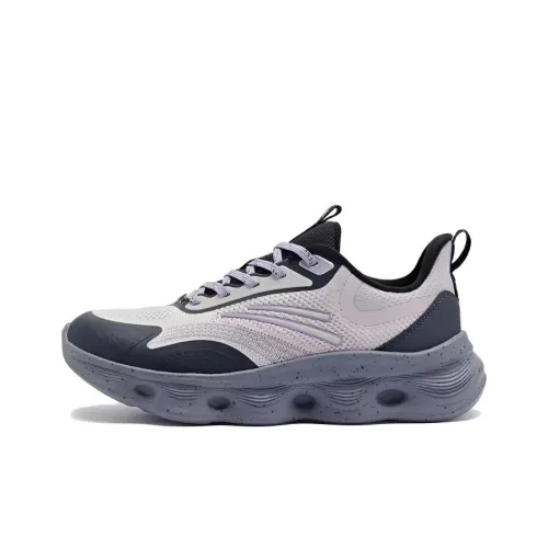 QIAODAN Амортизация Износостойкие Низкие Кроссовки для Тренировок Женские Железо-Серый