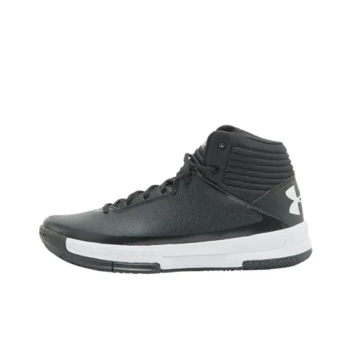 Under Armour Lockdown 2 Винтажные баскетбольные кроссовки Мужской Черный