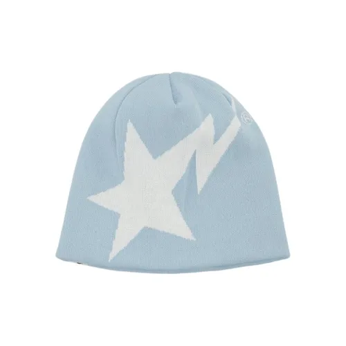 A BATHING APE Полиэстер Beanies Унисекс Синий