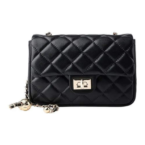 HONGU Сумка через плечо из коровьей кожи с синтетической кожей женская темно-черный экрю зеленый