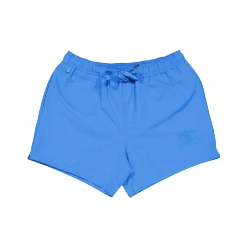 Burberry Мужские Плавательные Шорты Синего Цвета