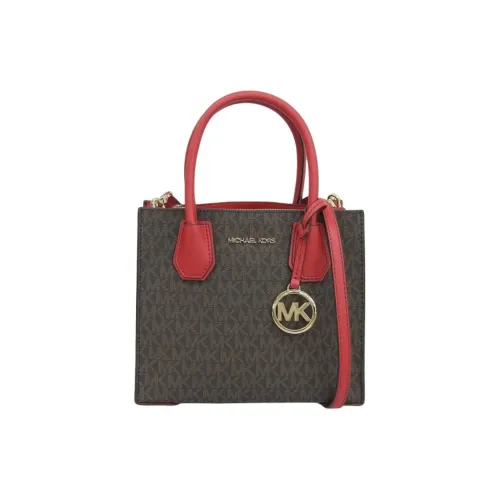 MICHAEL KORS Покрытый холст Одно плечо Сумка Средний Унисекс Ярко-красный