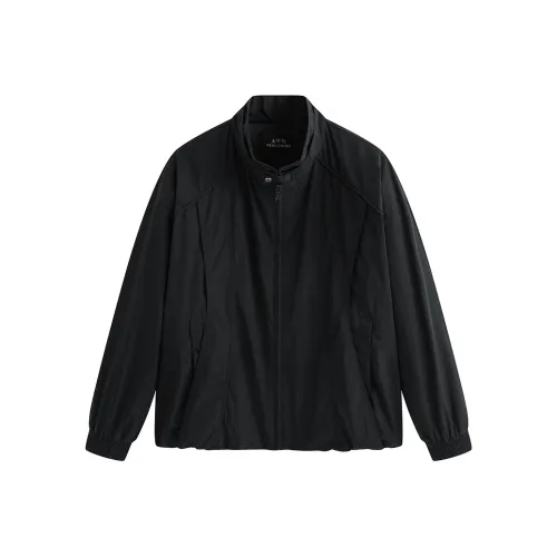 PEACEBIRD MEN Черный 1 Мужская Куртка