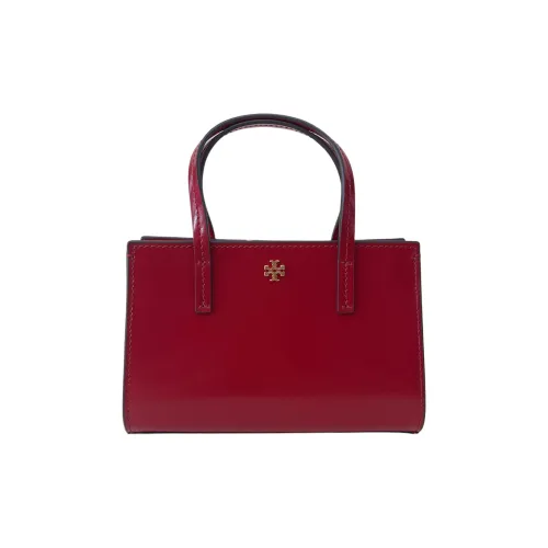 TORY BURCH Blake Лакированная кожа Сумка Мини Женская Настоящий красный