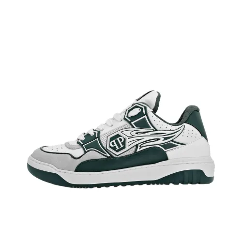 PHILIPP PLEIN Hexagon Low Топ Скейтборд Кроссовки Мужские Зеленые