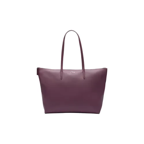 LACOSTE PVC Тоут Сумка Сумка для покупок Сумка Большая Женская Розовая Красная