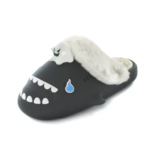 HelloSlippers Shark Winter Sharkicks Winter Призрак Домашние тапочки с открытым носком унисекс