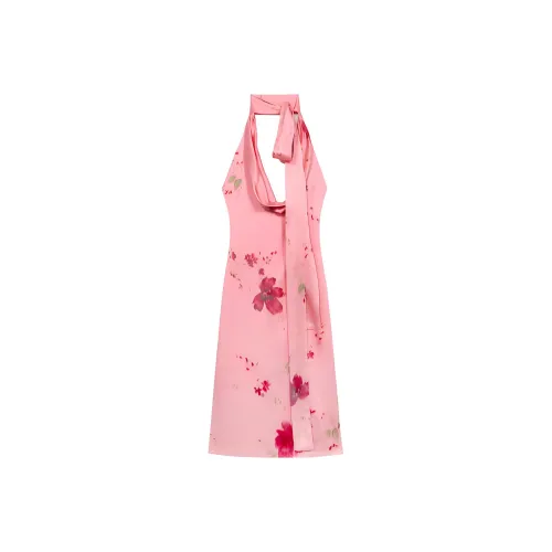 Blumarine FW24 Sleeveless Dress Women's Pink
