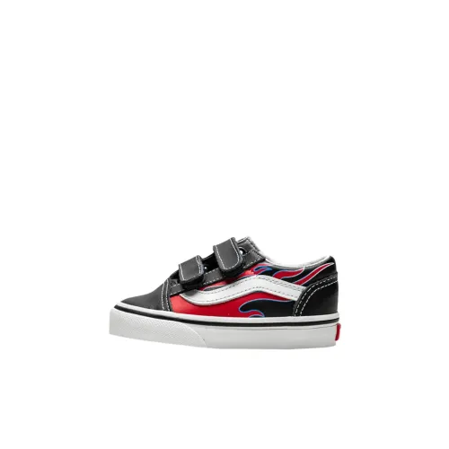 Vans Old Skool V Low Топ Обувь для малышей Черный Infant And Toddler