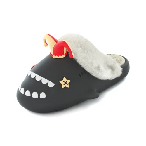 HelloSlippers Shark Winter Sharkicks Winter Джокер Домашние тапочки с открытым каблуком унисекс