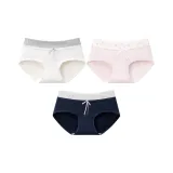 3 Pack (A-Белый+Розовый+Темно-синий)