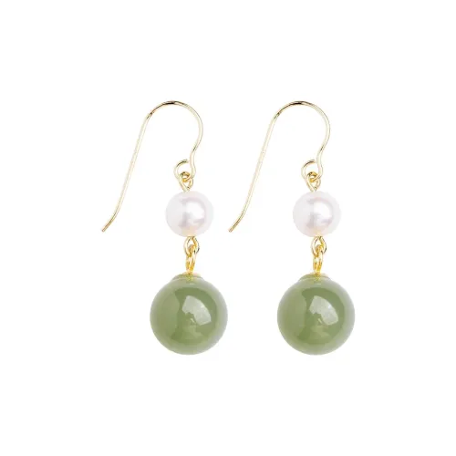 FUO Alloy Faux Pearl Earrings Unisex