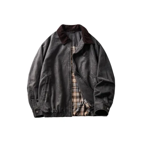 HZWH Серый Мужская Куртка