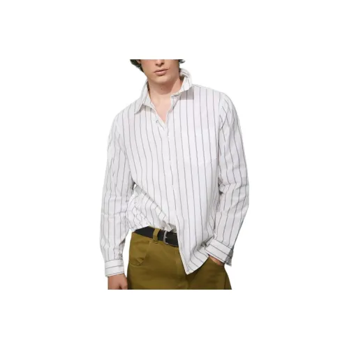 Urban Outfitter Белые Мужские Рубашки