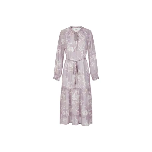 JZ. ANNAKRO Длинное платье с длинными рукавами женское