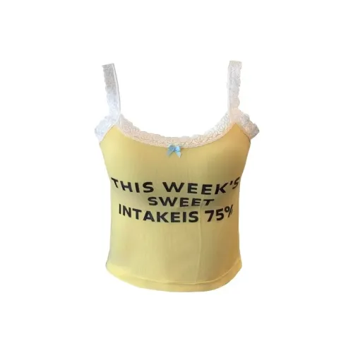 EMDPN Желтый Женские Топы